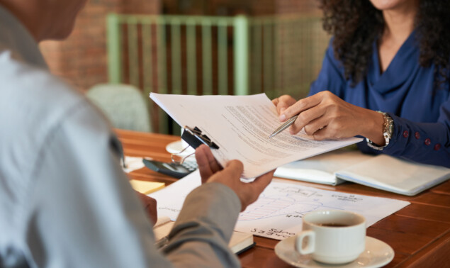 Consulting with lawyer
